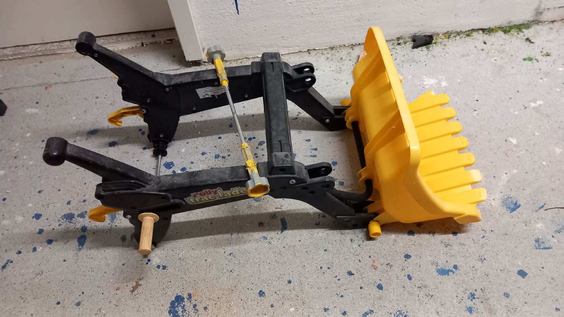 Giocattoli: Frontlader für Spielzeugtraktor , – Usato da Leukerbad venduto da Friedolin99