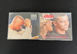 Eros Ramazzotti CDs - Un Angelo/Cose della Vita, Top Zustand