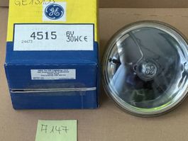 GE Scheinwerfer Lampe 4515 6V 30W neu in OVP   A147