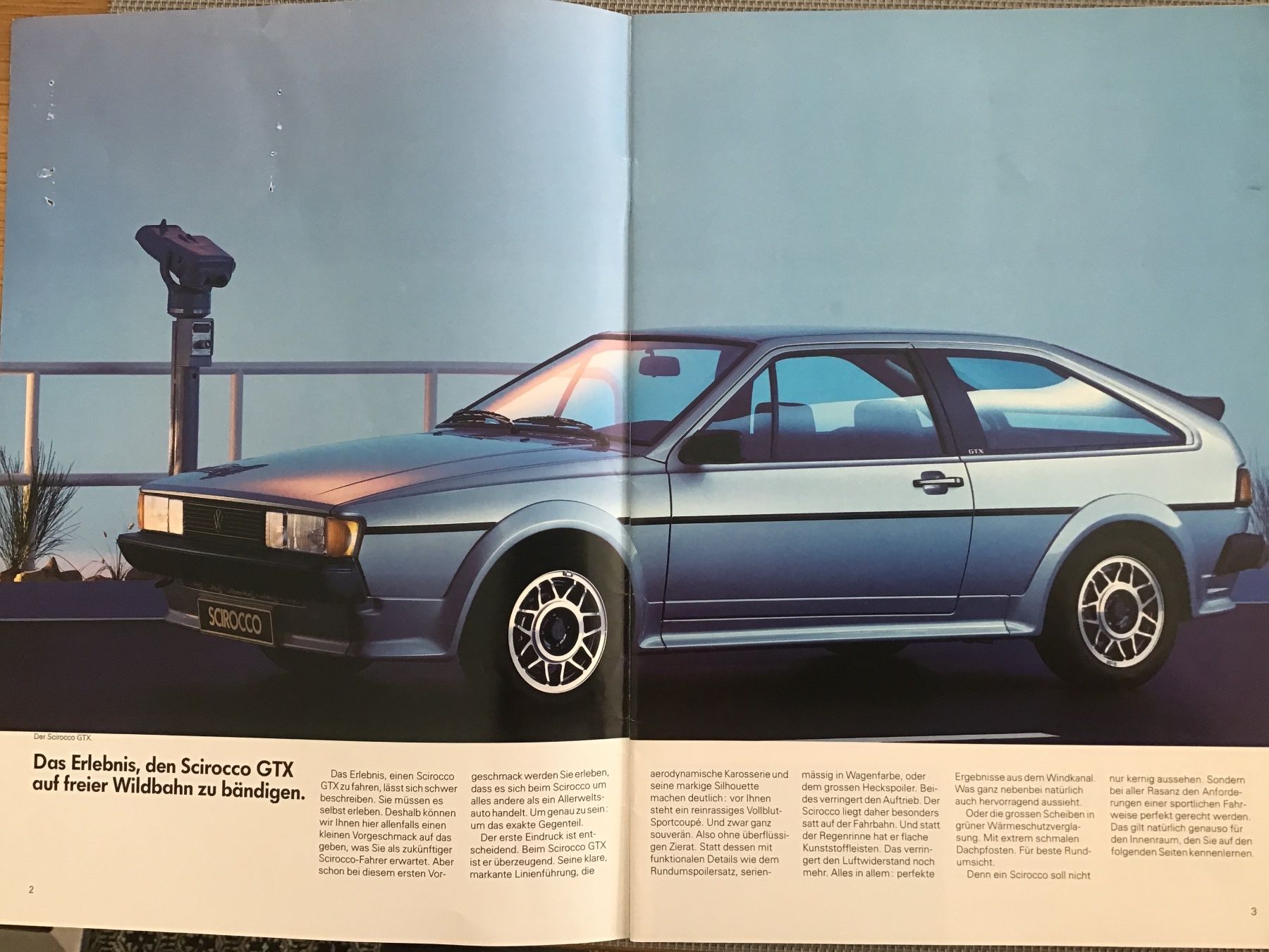 VW Documenti: VW Scirocco Verkaufsprospekt 24 Seiten August 1987 – Usato da Scherzingen venduto da Starseller62 2