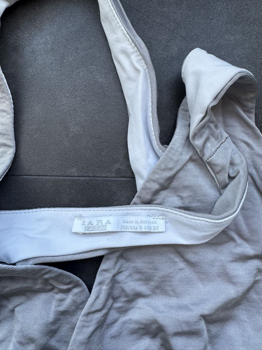Zara Tops: silver bralette top – D'occasion à Zürich par forestF4iry 2