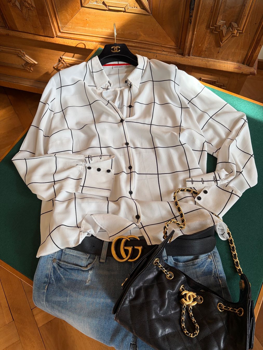 Gerry Weber Chemisiers: GERRY WEBER COLLECTION  Bluse  Größe XL – Neuf (Voir description) à Interlaken par Bona55 1