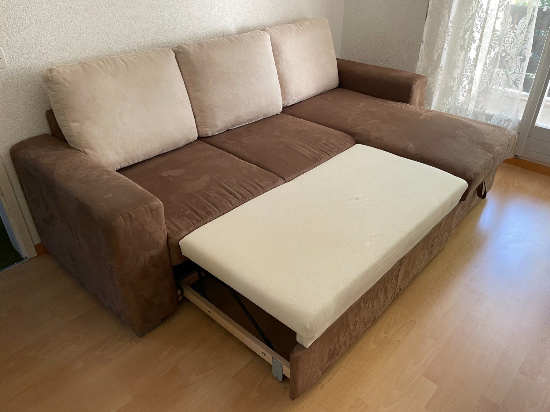 Sofas: Ecksofa, Bettsofa mit Récamiere rechts – D'occasion à Aesch ZH par 19fish58blue 3