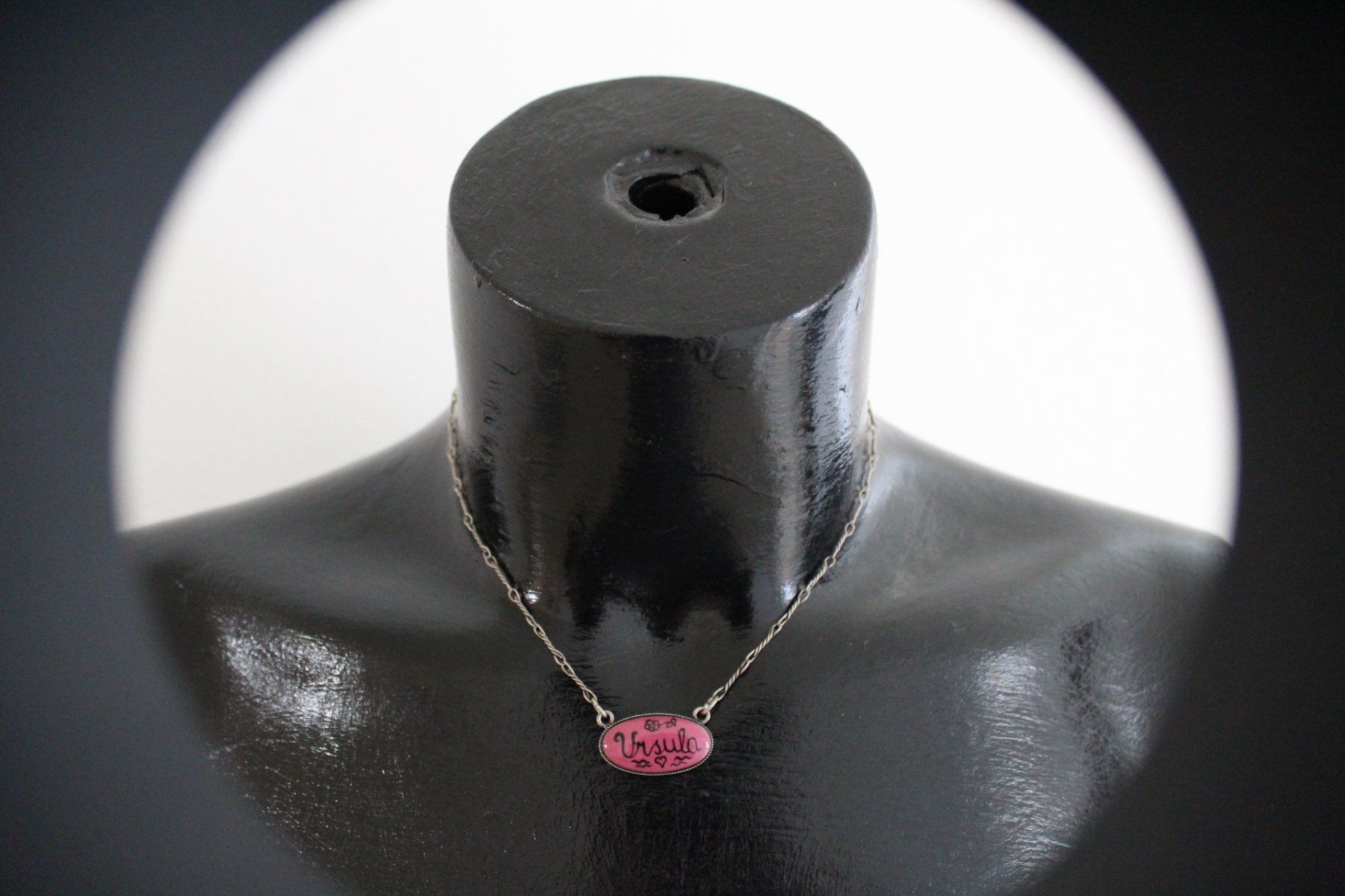 Catenine: Vintage Kette, Ursula, Trage Länge ca. 19.5 cm – Usato da Locarno venduto da madame-tus-sauds