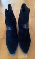 WHAT FOR Stiefeletten schwarz Leder Grösse 39