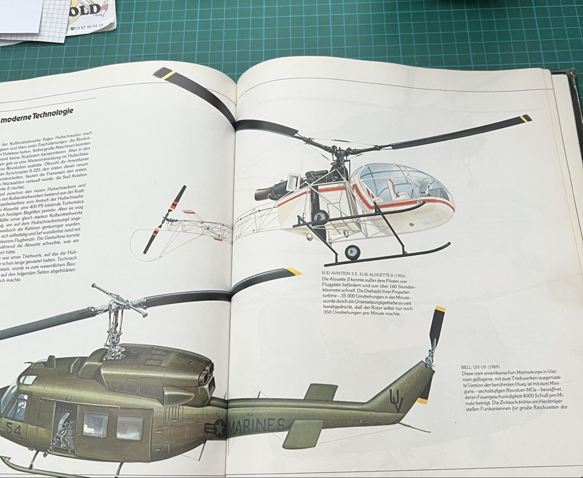 Libri: Hubschrauber Helikopter Buch in deutscher Sprache  – Usato da Sevelen venduto da Ritiplampi 5