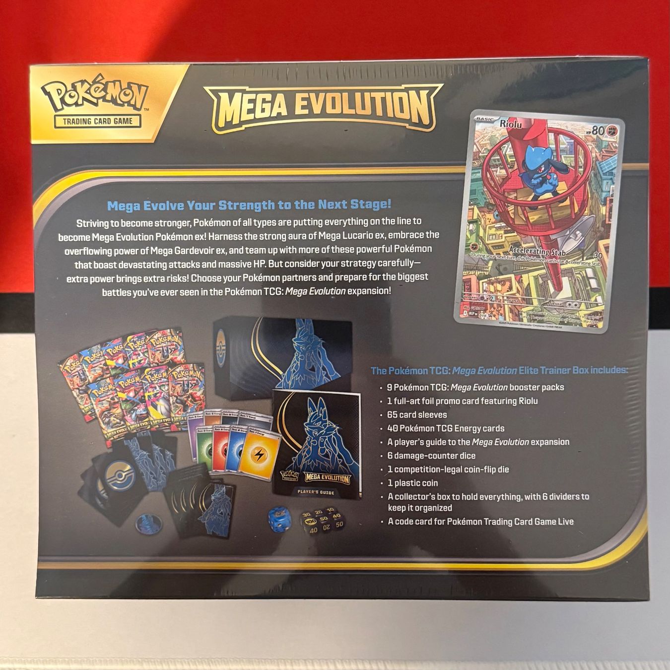 Pokémon Sammelbilder & Trading cards: Pokémon ME01 Mega Evolution Elite Trainer Box EN Lucario – Neu und originalverpackt aus Feuerthalen von Plazatoys 2