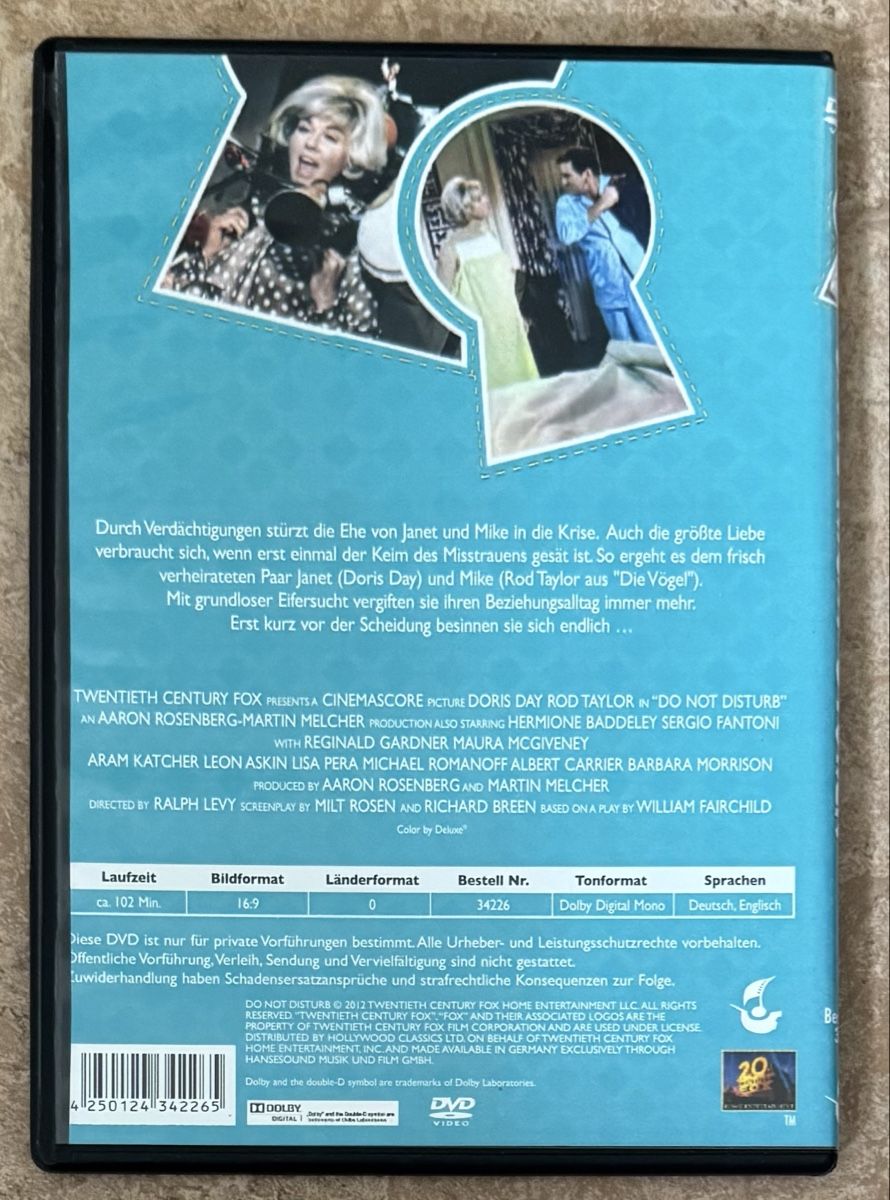 Tutti i DVDs: BITTE NICHT STÖREN  – Nuovo (secondo la descrizione) da Dietikon venduto da AndreaSch01 1
