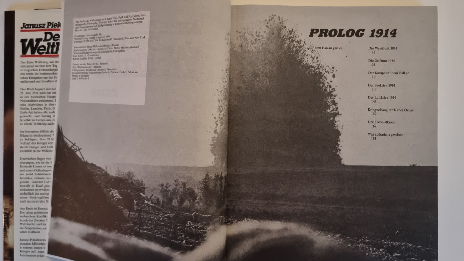 Libri: Der 1. Weltkrieg – Usato da Dürnten venduto da RemyZ 1