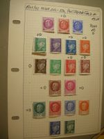 1941/42 FRANCE  MInr.512-30 POSTFRISCH/falz* + 12 gestempelt