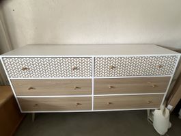 Kommode mit 6 Schubladen