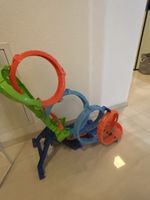 Hot Wheels track set with multiple loops used condition