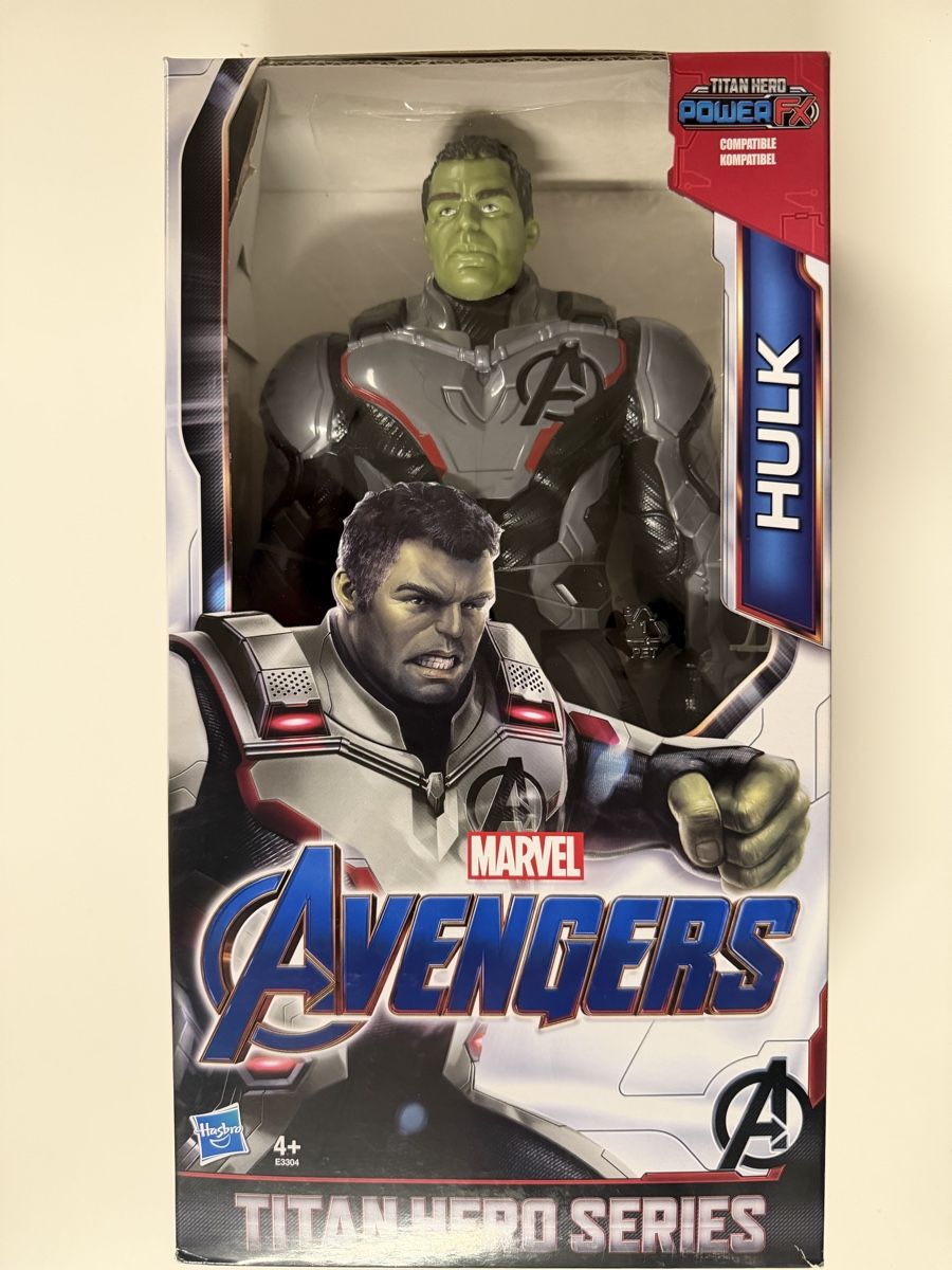 Hasbro Statuette: Marvel Avengers Titan Hero Series Hulk Actionfigur – Nuovo e nell'imballaggio originale da Stein AG venduto da patrick_1967