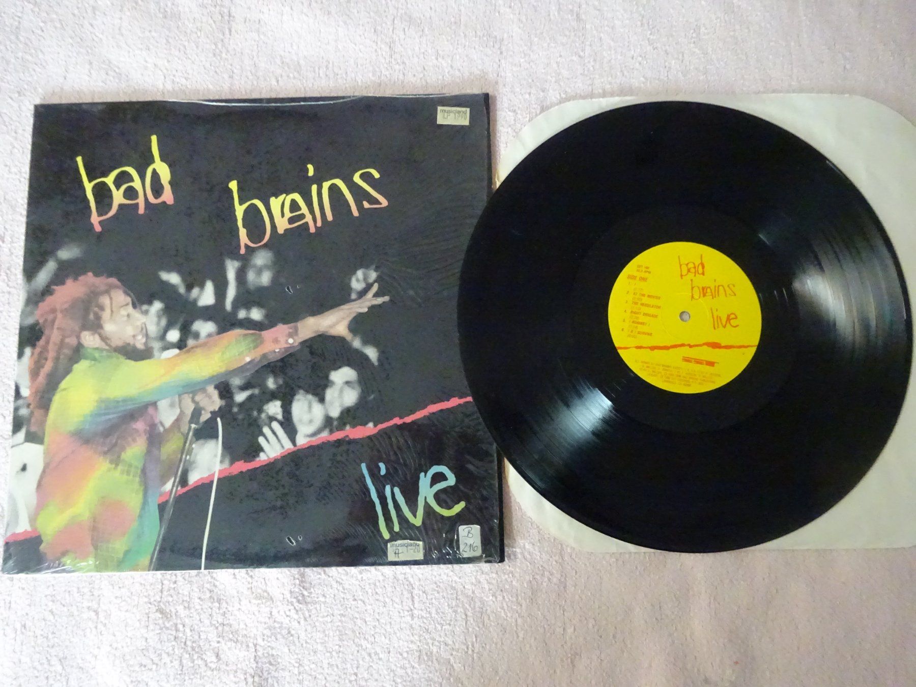 Dischi in vinile: BAD BRAINS  **  LIVE  **  EXCELLENT – Usato da Luzern venduto da xrayspex99 1