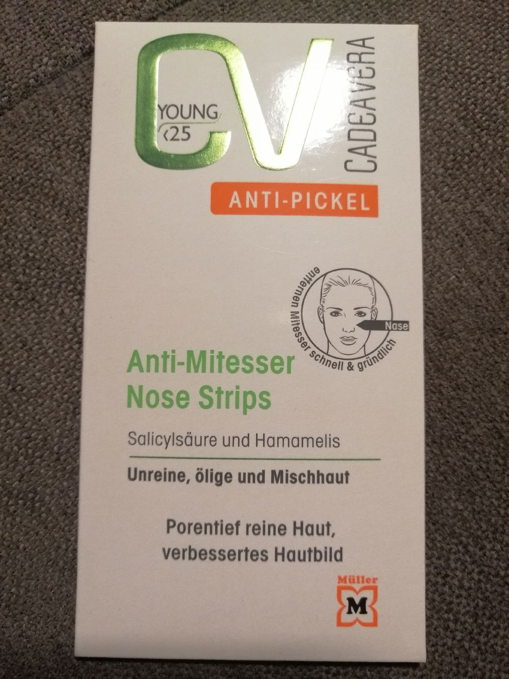 Cura del viso: CV YOUNG Anti-Mitesser Nose Strips – Nuovo e nell'imballaggio originale da Schötz venduto da pemali