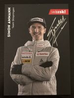 Autogrammkarte Simon Ammann Skispringen mit Signatur