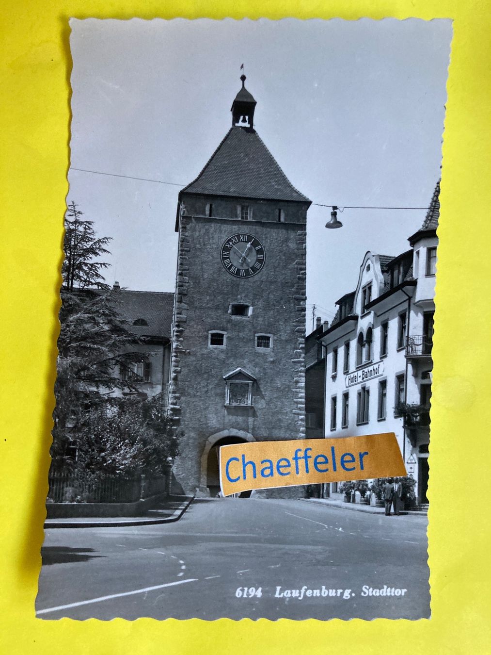 Ansichtskarten: 6194 Laufenburg, Stadttor – Gebraucht aus Zürich von Chaeffeler