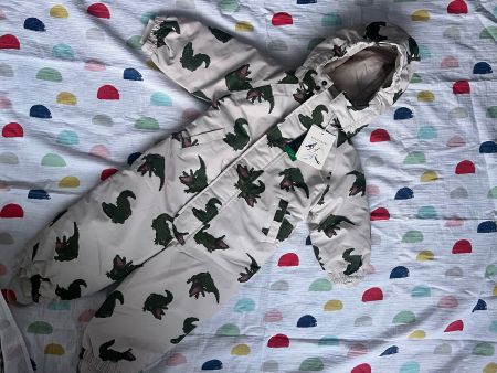 Konges Sløjd Schneeanzug 12M — Neu mit Etikett — Krokodil-Pr