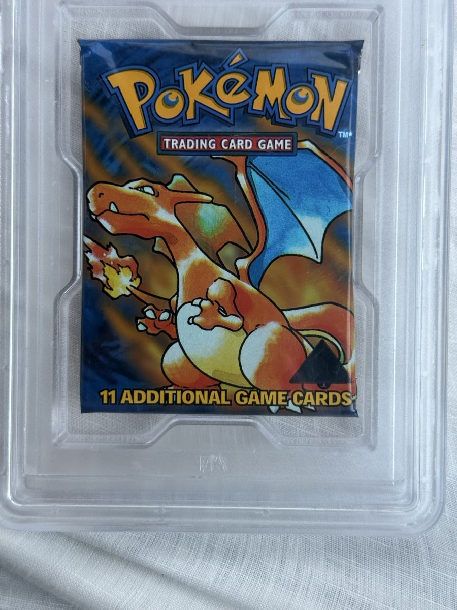 Pokémon Sammelbilder & Trading cards: Pokemon 1999 Base Foil Pack Charizard Error – Gebraucht aus Gottlieben von sim_tmf2 2