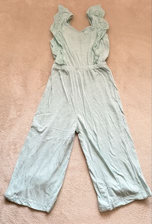 Mädchen Jumpsuit Gr. 98/104, Sommer, Hellblau, Top Zustand!