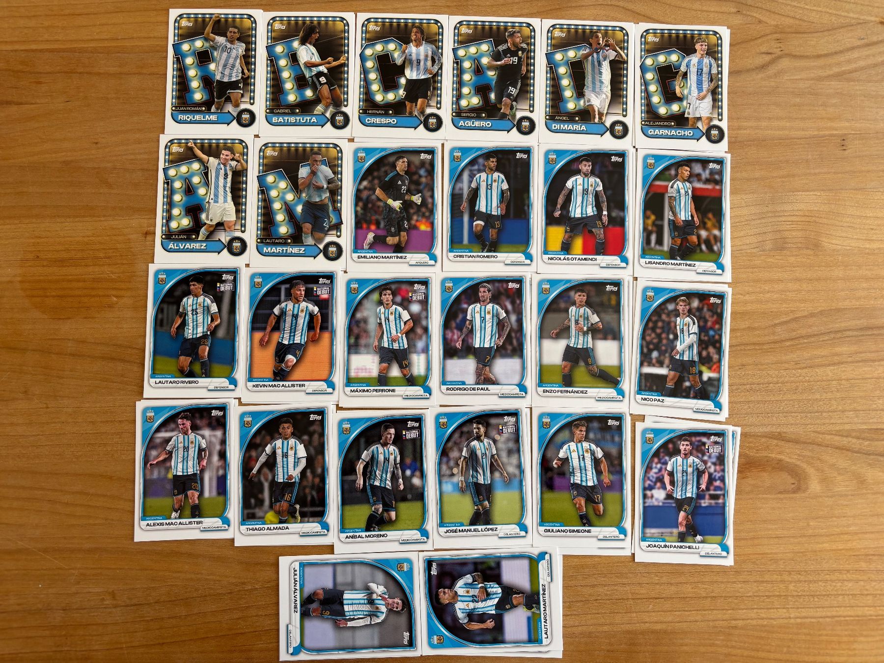 Topps Sammelbilder & Trading cards: Topps Collector Tin Argentinien Base Karten – Neu (gemäss Beschreibung) aus Zürich von BVBWINNER