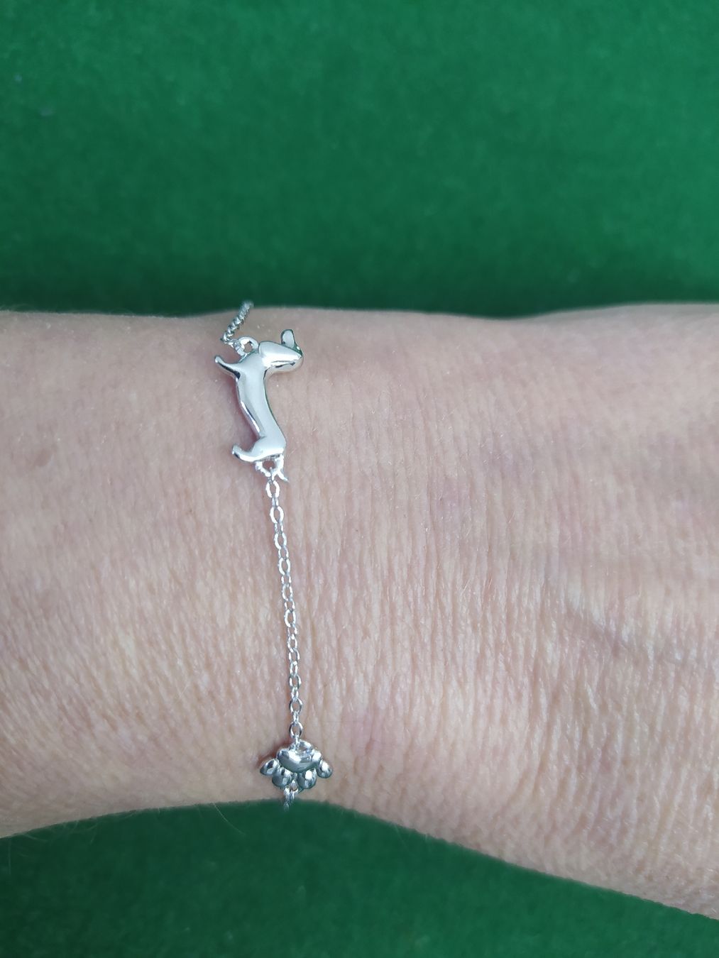 Bracciali & Braccialetti: Elegantes Silberarmband "Dackel" L-15-20cm – Nuovo e nell'imballaggio originale da Möhlin venduto da mik_h72m 8