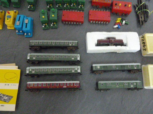 Trix Modellini di ferrovie: Minitrix Modeleisenbahn-Konvolut Spur N – Usato da Diepoldsau venduto da ehrlich72 8