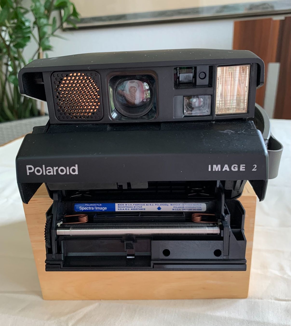 Polaroid Kamera: Vintage Polaroid Image 2, 90er Jahre, grau – Gebraucht aus Maur von Geewiz 1