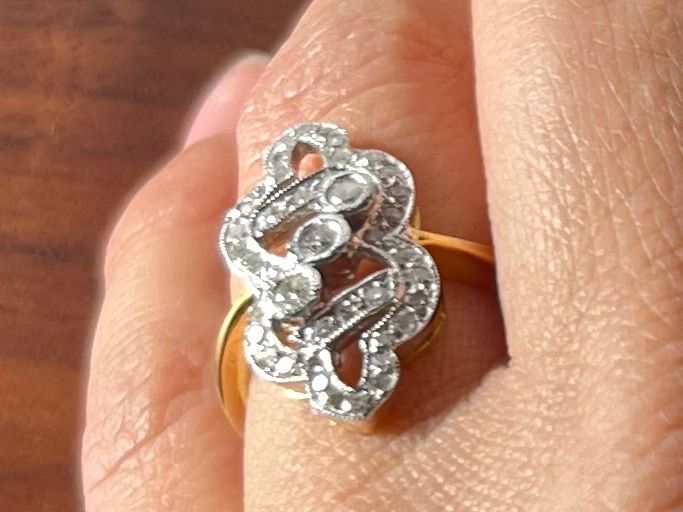Bagues: 238_Diamant-Ring – D'occasion à Bern par simoneheim 1