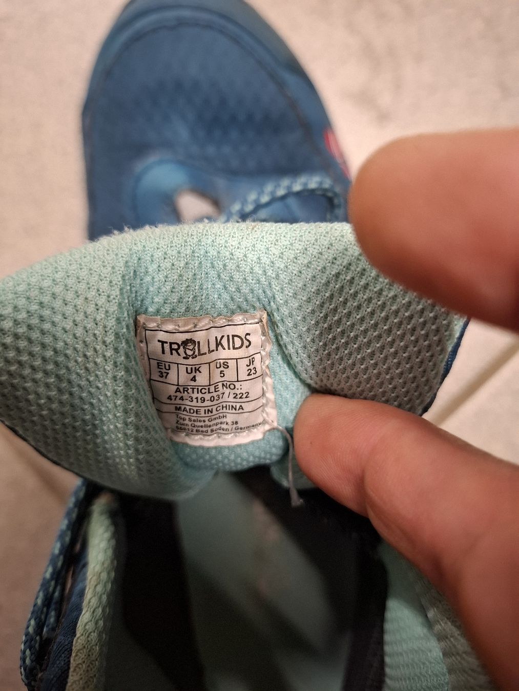 Scarpe da uomo: chaussures de marche Trollkid, taille 37 – Usato da Tramelan venduto da yok-yok 4