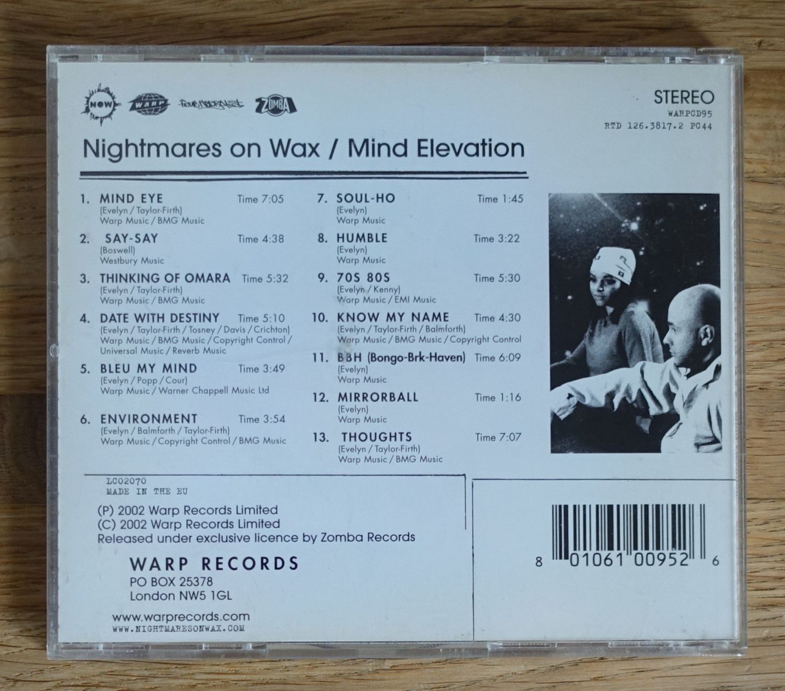 CD: Nightmares On Wax – Mind Elevation - F21 – Usato da Sessa venduto da fraenklishop 1