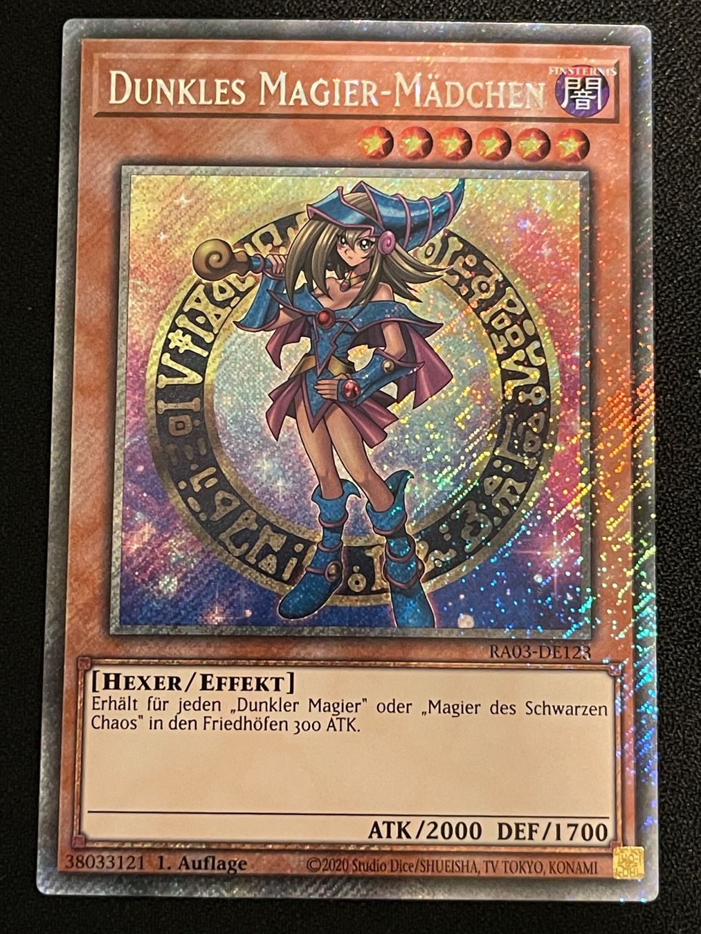 Yugioh Carte collezionabili: Dunkles Magier-Mädchen RA03-DE123 – Nuovo (secondo la descrizione) da Aarau Rohr venduto da Der.Paul
