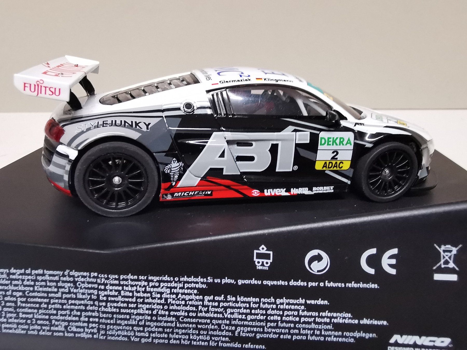 Ninco Piste: Ninco Digital Audi R8 DTM  mit Licht – Usato da Winterthur venduto da Lonpos1 2