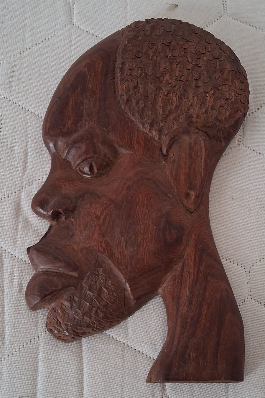 Statuette: Afrikanischer Holzkopf – Usato da Tägerig venduto da rob_psv5
