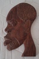 Afrikanischer Holzkopf