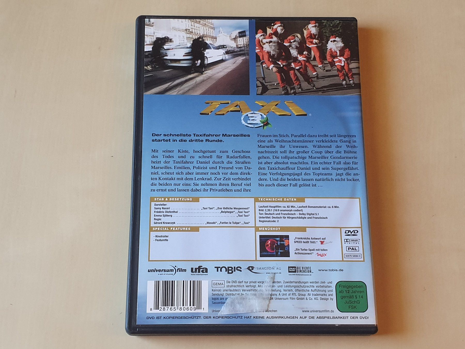 Tous les DVDs: Taxi 3 – D'occasion à Stansstad par collectorsshop 1