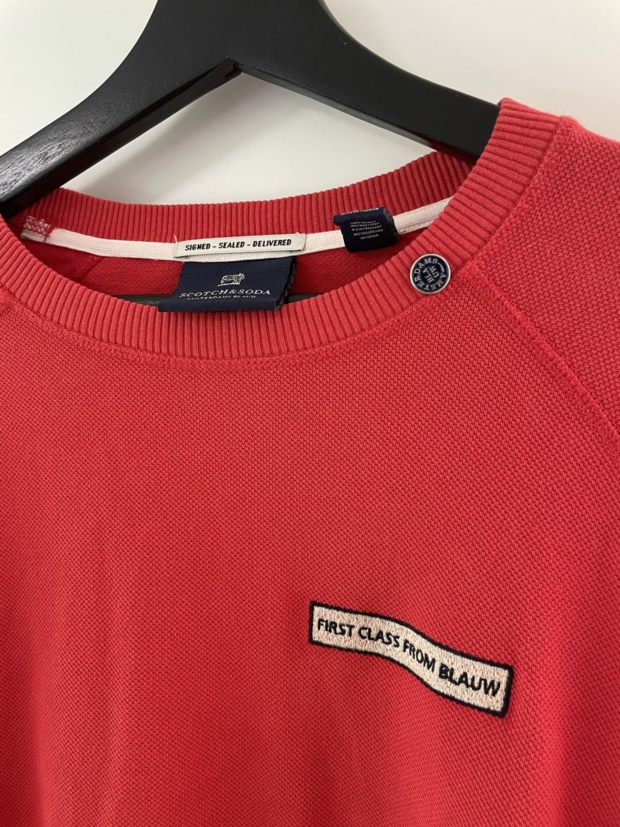Maglioni & Felpe: Roter Scotch & Soda Pullover Grösse S – Usato da Bassersdorf venduto da Joe_56lh 1