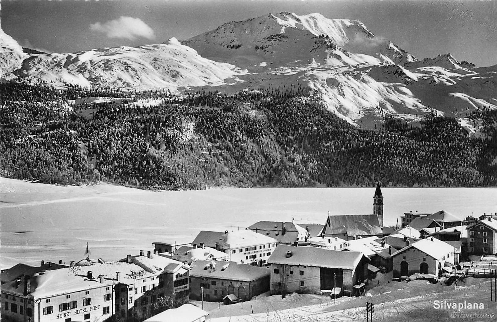 Cartoline postali: Silvaplana – Usato da Biasca venduto da Blenio71