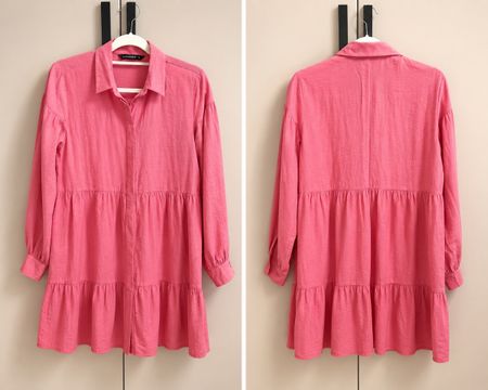 Pink shirt dress Grösse 36