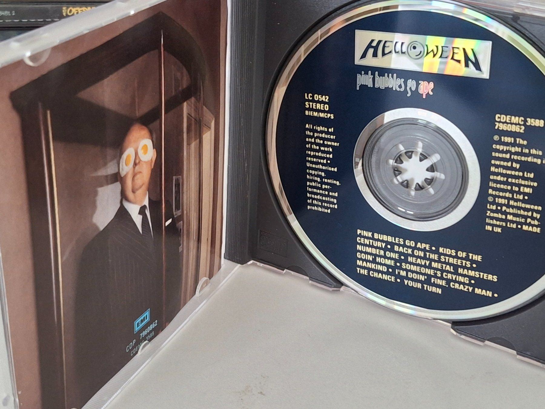CD: CD Helloween - Pink Bubbles Go Ape – Usato da Aarberg venduto da Jackup1 2