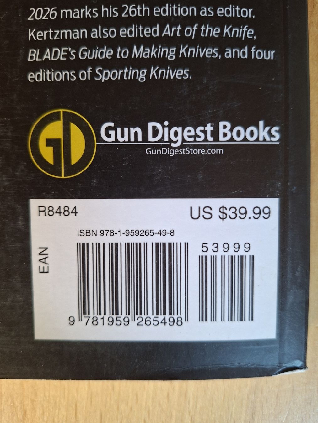 Zeitschriften & Magazine: Grosses Messer Magazin,  2026 , USA – Gebraucht aus Schwanden Sigrisw von len_9yqg 9