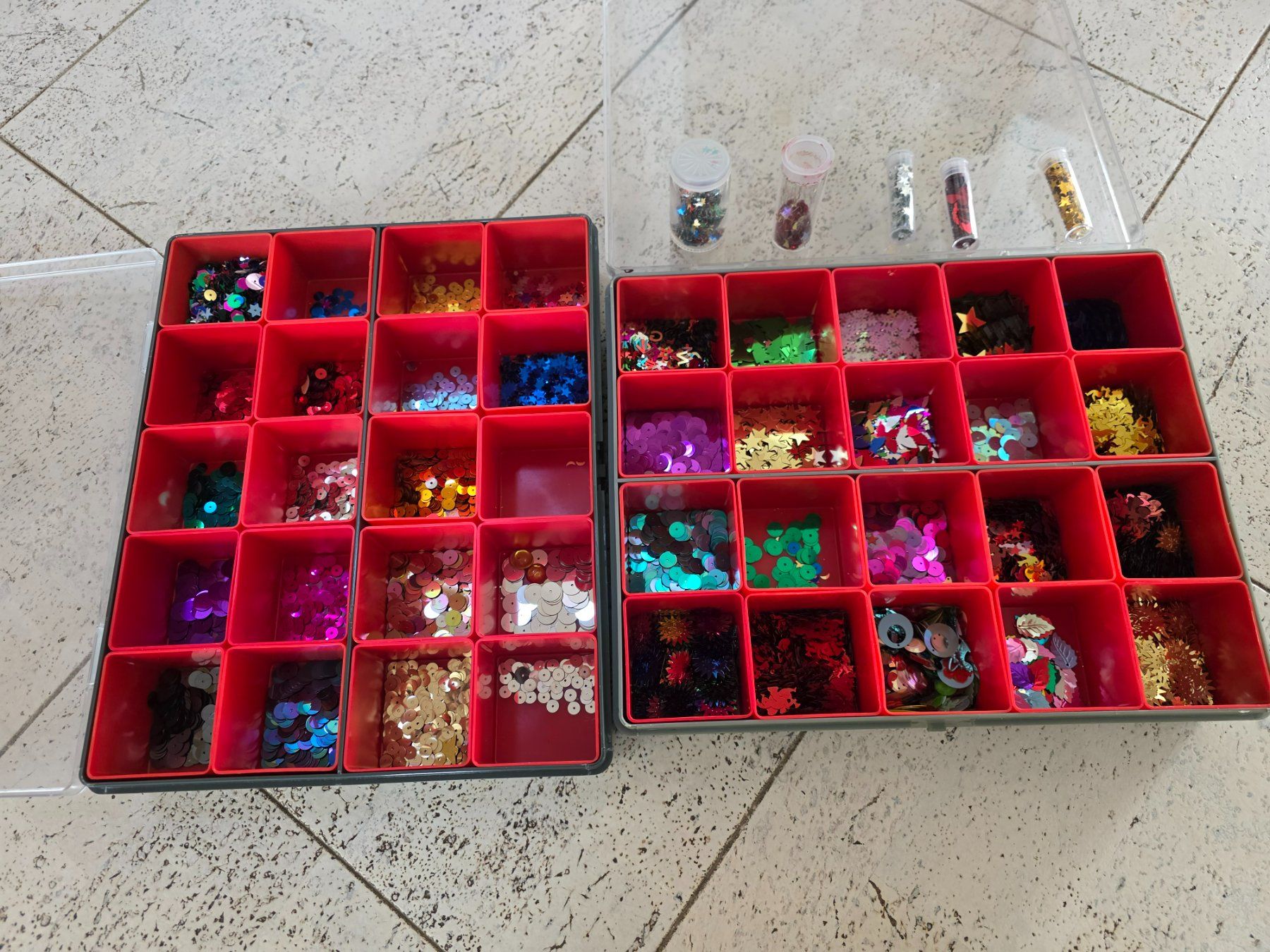 Kit bricolage: Pailletten & Glitzerstreu – Usato da Bünzen venduto da Floh99 4