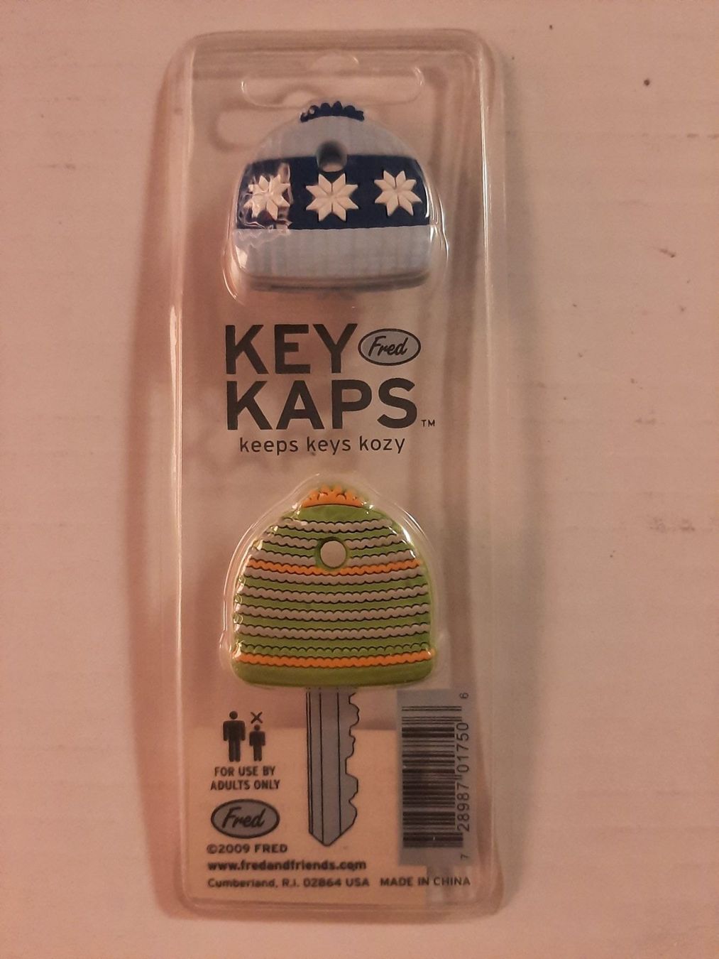 Schlüsselanhänger & - bänder: Schlüsselabdeckung x 2 key kaps/covers – Neu und originalverpackt aus Winterthur von Smorgasbord