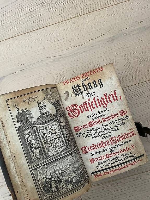 Bücher: Buch von 1741, Leder gebunden – Gebraucht aus Altdorf UR von Muheim60 3