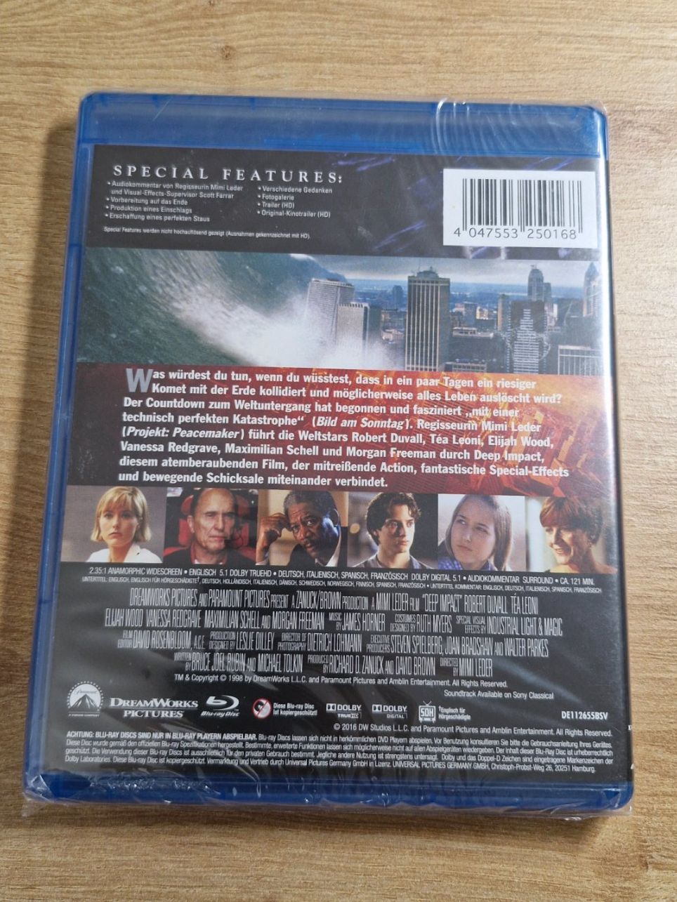 Tous les DVDs: Deep Impact (1998) NEU OVP Bluray – Neuf avec emballage d'origine à Pfungen par Whitie 1