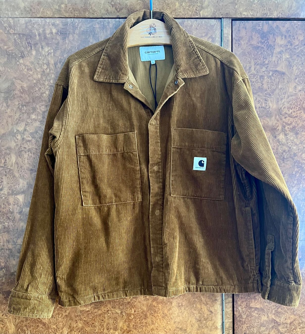 Carhartt Giacche: Carhartt Cordhemd braun L – Usato da Biel/Bienne venduto da Girasole232