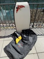 Body Board mit Flossen und Reisesack