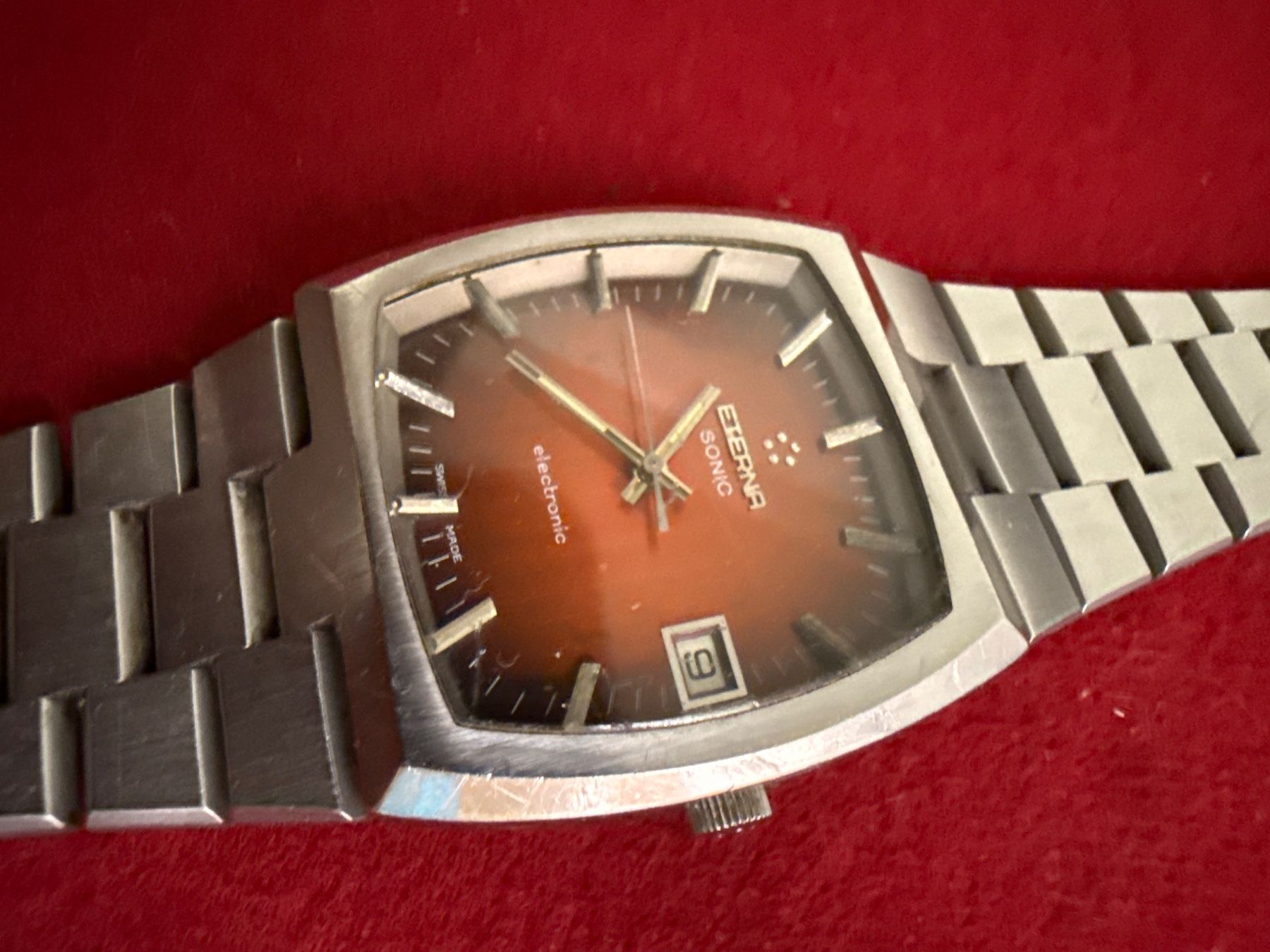 Eterna Uhren: Eterna Sonic Electronic 37 mm – Gebraucht aus Pfeffingen von Allhandelklgwatches 1