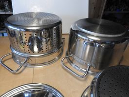 GASTRO 6 lt TOPF +  DECKEL NEUWERTIG, 28.5 CM  DURCHMESSER