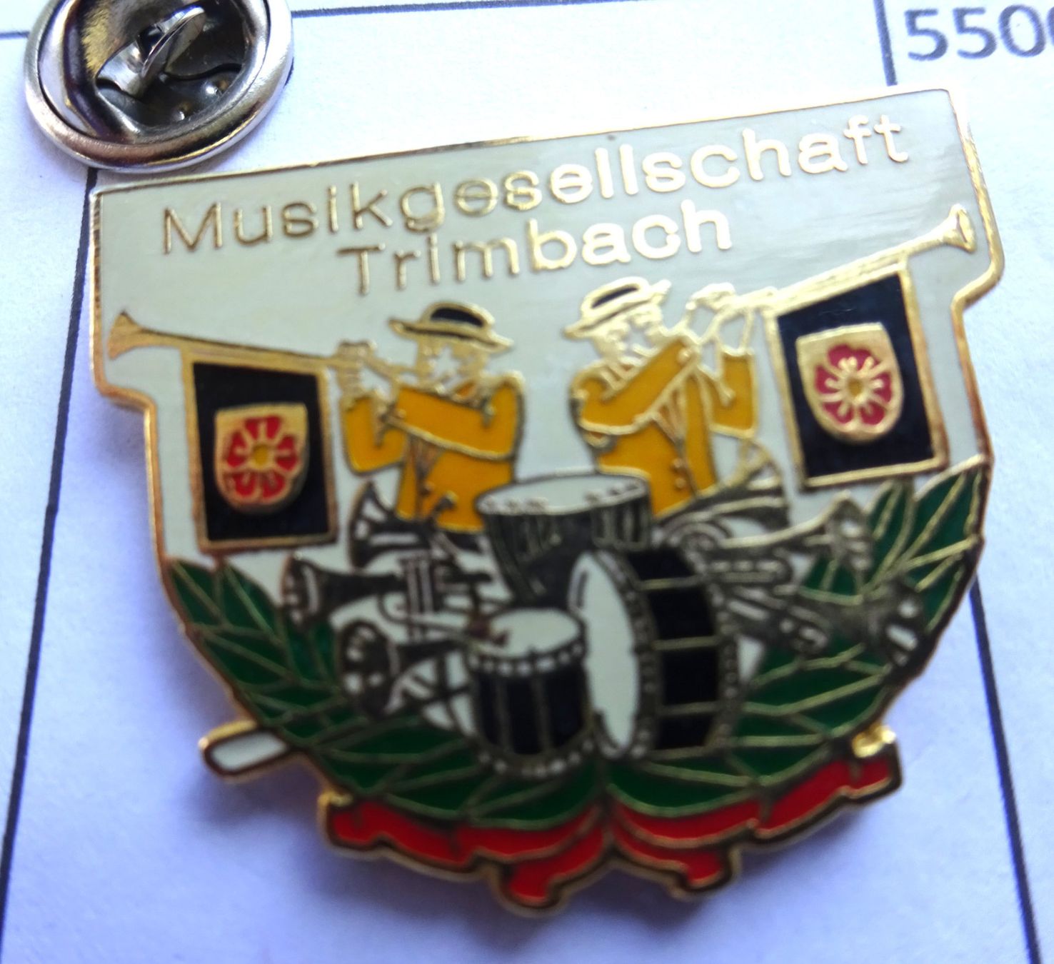 Plaketten & Abzeichen: Pin Musikgesellschaft  TRIMBACH – Gebraucht aus Utzenstorf von BUtter81